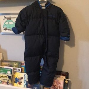 Baby boy snow suit